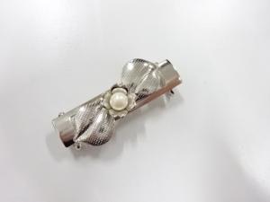 アンティーク　パール　帯留め